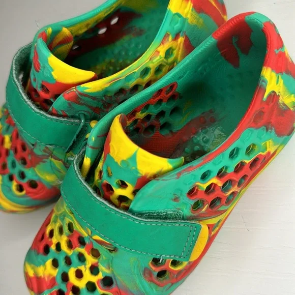 Plae Mimo Water Shoes Green/Red Size US 10 - Picture 4 of 8